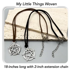 Men's Silver Pentagram ..