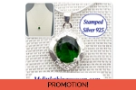 Faux Emerald Penda..