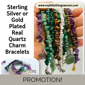 Quartz semi precious chipped..