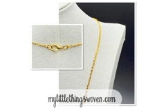 Butterfly Pendant & Necklace and Bracelet Set, Blue, Braided, Gold, Handmade