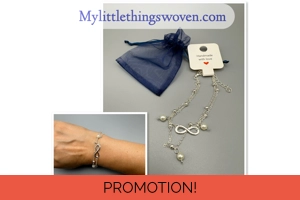 Eternity Faux Pearl Silver T..