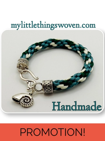 Teal Multicoloured Kumi..