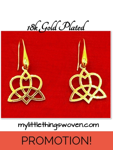Gold Celtic Knot Heart ..