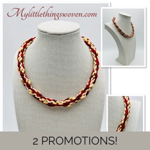 Red Multicoloured Adjustable..