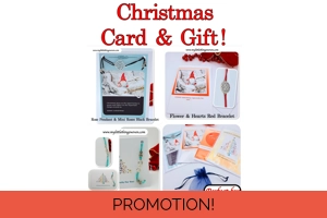 Christmas Card And Jewellery..