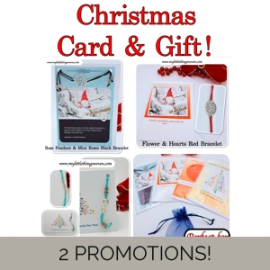 Christmas Card And Jewellery..