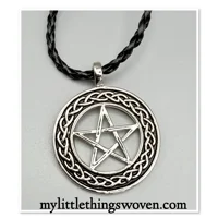 Men's Black Rope Pagan Penta..