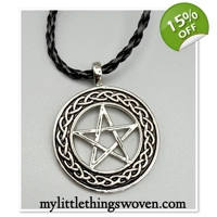 Men's Black Rope Pagan Penta..