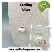 White Pearl Turbo Shell Pend..