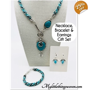 Turquoise Blue Necklace..