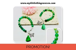 Green Striped Agate Quartz S..