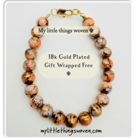 Chocolate/Brown 8mm Round Opaque Draw ..