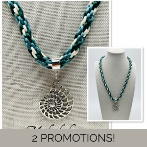 Ammonite Pendant & Necklace ..