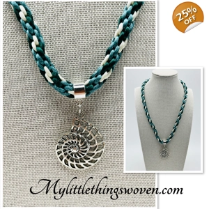 Ammonite Pendant & Neck..