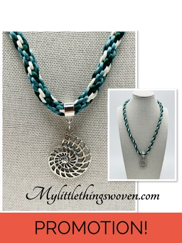 Ammonite Pendant & Neck..