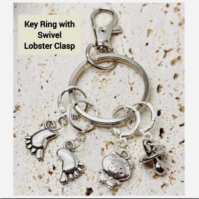 New Baby-theme Knitting and Crochet Stitch Markers With Gift Storage Bag