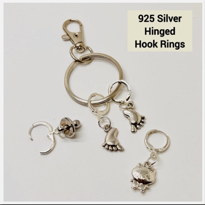 New Baby-theme Knitting and Crochet Stitch Markers With Gift Storage Bag