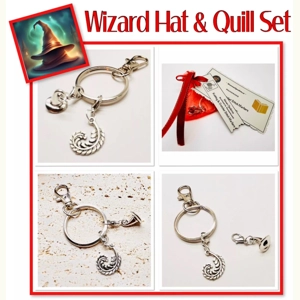 Magic Theme Stitch Markers Knitting and Crochet With Gift Bag