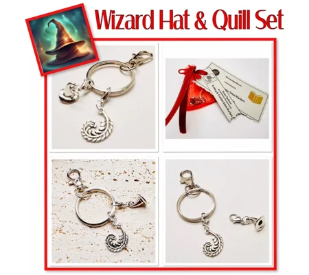 Magic Theme Stitch Markers Knitting and Crochet With Gift Bag