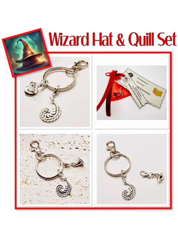 Magic Theme Stitch Markers Knitting and Crochet With Gift Bag