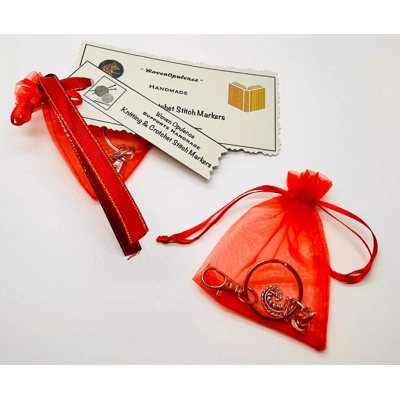 Magic Theme Stitch Markers Knitting and Crochet With Gift Bag