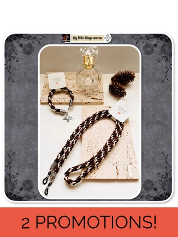 Brown Silk Kumihimo Bra..