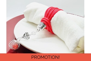 Red Serviette Napkin Rings S..