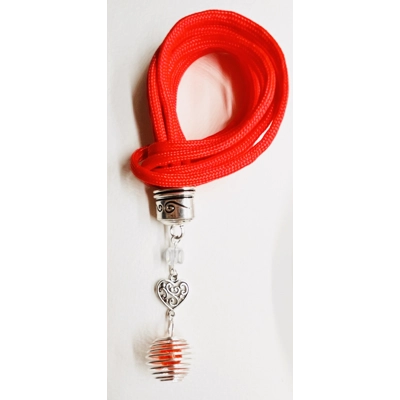 Red Serviette Napkin Rings Set of 2