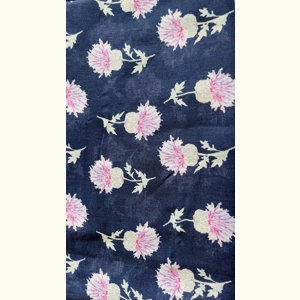 Navy Thistle Scarf By Butterfly