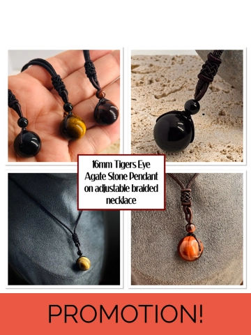 16mm Tiger Eye Agate St..