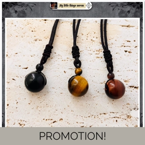 16mm Tiger Eye Agate Stone B..