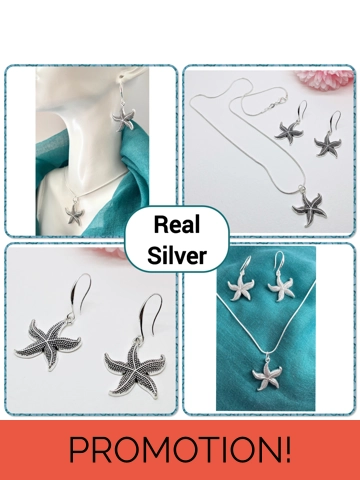 Starfish Pendant Neckla..