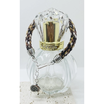 Ammonite Fossil Necklace & Pendant + Bracelet 2 piece set Handmade Brown Multi