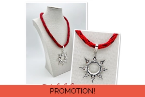 Large Flower Necklace & Pend..