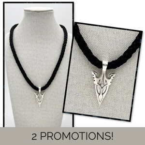 Arrowhead Pendant & Necklace..