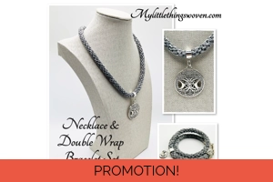 Grey Moon Pendant Necklace &..