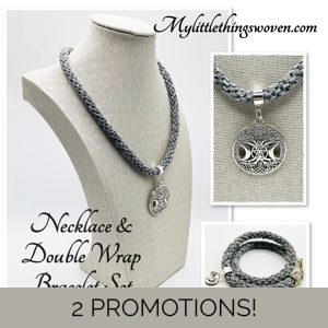 Grey Moon Pendant Necklace &..