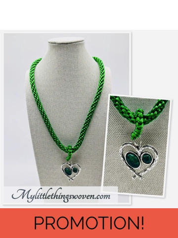Green Heart Pendant and..