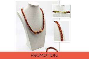 2 Piece Set Red Multico..