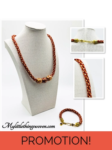 2 Piece Set Red Multico..