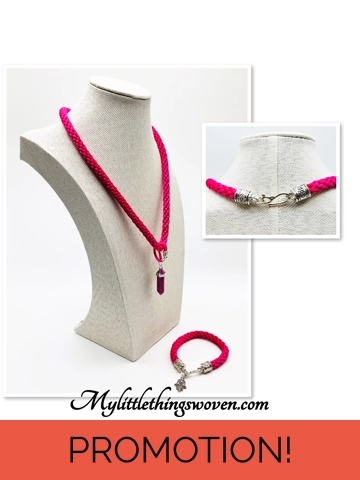 Pink Agate Pendant, Nec..