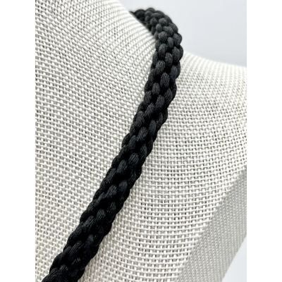 Arrowhead Pendant & Necklace, Black Kumihimo Braid, Handmade, Silver, Arrowhead Pendant & Necklace, Black Kumihimo Braid, Handmade, Silver,