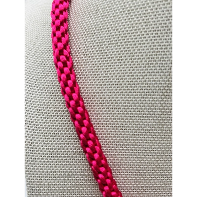 Pink Agate Pendant, Necklace And Bracelet 2 Piece Set