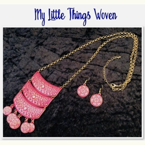 Indian Tribal Ethnic Necklace and Earrings Jewellery Gift ..