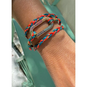 Shiny locket multi wrap