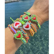 Heart Makrame bracelet