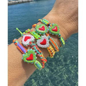 Heart Makrame bracelet