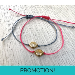 Spiral Charm Bracelet