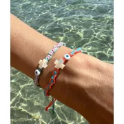Happy Cross Bracelet