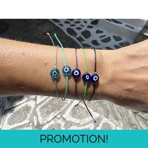 Evil eye lucky bracelet